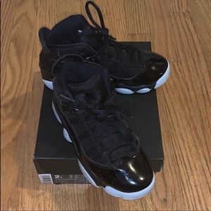 Boys/Little kids Air Jordan 6 rings basketbal shoe